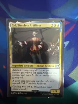 MTG - Cid, Timeless Artificer (Final Fantasy 9) - FIN 414 - Non Foil - Image 1