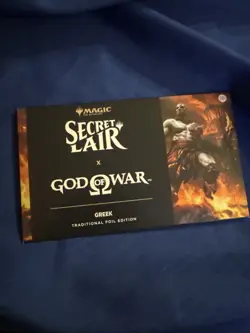 Secret Lair God Of War Greek FOIL. FAST SHIPPING - Image 1