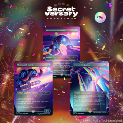 MYCOSYNTHWAVE Secret Lair Foil Edition | Factory Sealed | MTG - Image 1