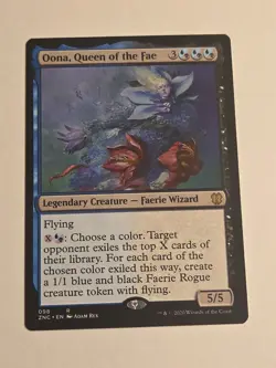 Oona, Queen of the Fae X1 ZNC MTG Commander: Zendikar Rising - Image 1