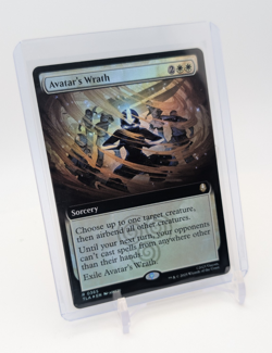 MTG - Avatar's Wrath - FOIL Extended Art Rare #365 Avatar The Last Airbender NM - Image 1
