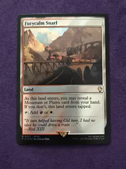 Furycalm Snarl Surge Foil - FIC 0397 NM - MTG Magic Final Fantasy - Image 1