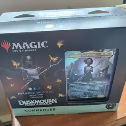 Magic The Gathering MTG Duskmourn House of Horror Miracle Worker Commander Deck - Image 1