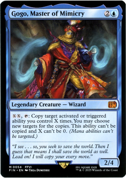 Gogo, Master of Mimicry - 0054 - Final Fantasy - MTG - NM/M - SHIPS NOW - Image 1