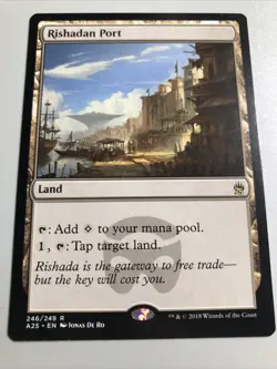 Rishadan Port - Masters 25 Rare NM (Check Pics) MTG TCG - Image 2