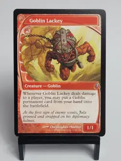 MTG - Mystery Booster 2 - Future Sight Border - Goblin Lackey - Image 1