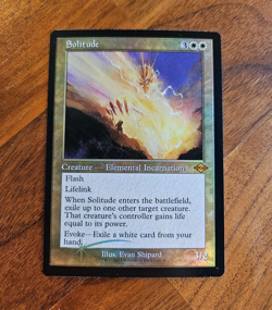 Solitude - RETRO FOIL - NM - MTG - Image 1