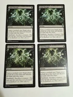 Magic The Gathering Cabal Therapy 83/249 (Eternal Masters) x4 - Image 1