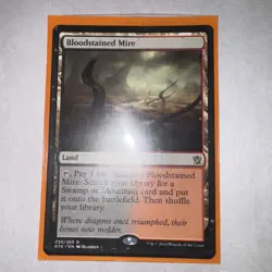 Magic the Gathering Bloodstained Mire Khans of Tarkir #230 - Image 3