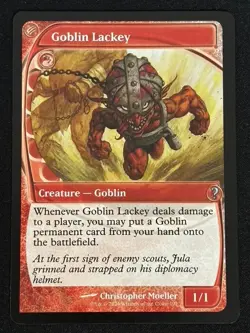 1x MTG Goblin Lackey (Future Sight) - Mystery Booster 2 (MB2) #192 - Magic - Image 1