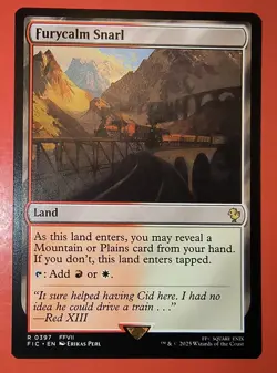 MTG, MAGIC: FURYCALM SNARL, FIC, RARE, 0397- NM - REGULAR FINISH - Image 1