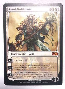 Ajani Goldmane 1/249 Core Set 2011 M11 MTG Magic the Gathering NEAR MINT NM - Image 1