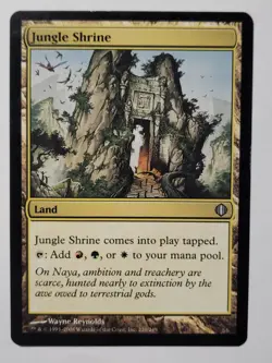 Shards of Alara Jungle Shrine MTG Magic the Gathering - Image 1