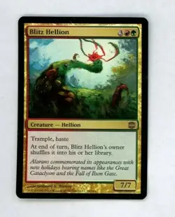Blitz Hellion FOIL Alara Reborn MTG Magic the Gathering - Image 1