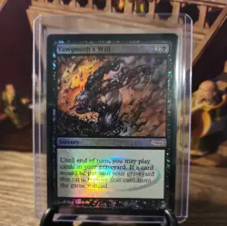Yawgmoth's Will - FOIL - MTG Judge Promo - RareCo - Image 2