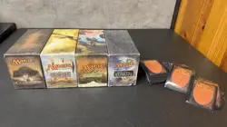 MTG EMPTY ZENDIKAR FAT PACK BOXES WORLDWAKE RISE OF THE ELDRAZI MAGIC GATHERING - Image 1