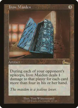 MTG Iron Maiden Urza's Legacy Magic The Gathering - Image 1