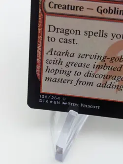 Dragonlord's Servant FOIL Dragons of Tarkir NM Red Uncommon MTG CARD - Image 3