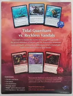 Duel Decks: Merfolk vs. Goblins Set Magic The Gathering MTG NEW FACTORY SEALED - Image 3