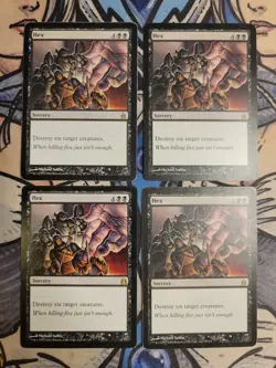 4x Hex - MP/HP Mixed Sets Ravnica City of Guilds MTG Magic the Gathering - Image 1