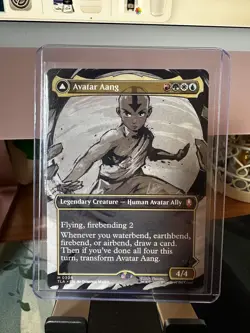 MTG, Avatar Aang 308 NM (Borderless) Avatar: The Last Airbender Regular - Image 1