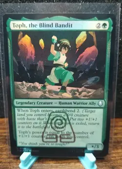 Toph, the Blind Bandit U 198 Foil MTG Avatar: The Last Airbender - Image 1