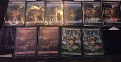 Chocobo Track *Foil* Full Art BASIC LAND NM Final Fantasy MTG (Lot of 10) - Image 1