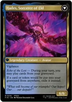 Emet-Selch, Unsundered - 0218 - Final Fantasy - MTG - NM/M - SHIPS NOW - Image 2
