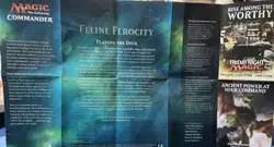 Magic the Gathering Feline Ferocity Commander Deck - Image 5