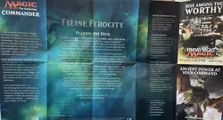 Magic the Gathering Feline Ferocity Commander Deck - Image 5