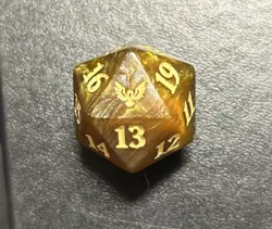 Magic Gathering Strixhaven Oversized Spindown D20 Life Counter Die Dice - Image 1