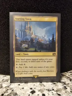 Final Fantasy MTG - Starting Town Rare Non-Foil (Near Mint) - Image 2