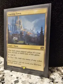 Final Fantasy MTG - Starting Town Rare Non-Foil (Near Mint) - Image 3