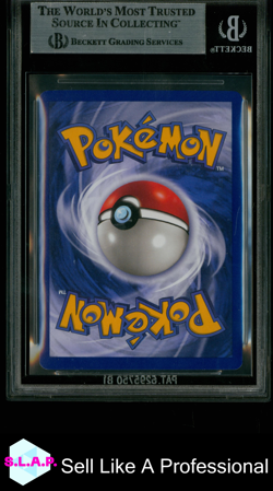 CHARIZARD HOLO R 1999 POKEMON BASE 1ST EDITION GERMAN 4 BGS 8 - Image 2