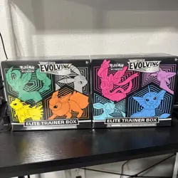 Pokemon Sword & Shield Evolving Skies ETB Set of 2 (Read Description) - Image 1