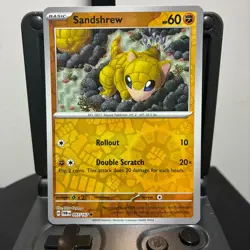 Sandshrew - 097/167 - Pokemon Twilight Masquerade 2024 - Reverse Holo Common NM - Image 1