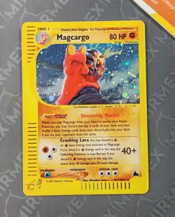 Pokemon Magcargo H17/H32 Skyridge English Holo - Image 2