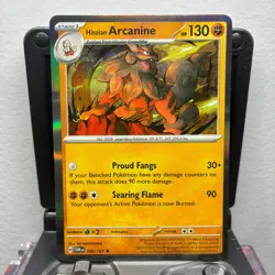 Hisuian Arcanine - 100/167 - Pokemon Twilight Masquerade 2024 - Holo Rare NM - Image 1