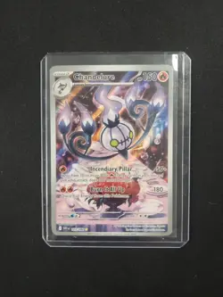 Pokemon TCG: Chandelure 103/086 - White Flare Illustration Rare, Near Mint - Image 1