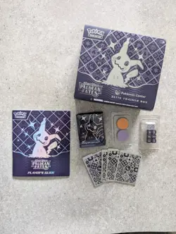 Pokemon TCG Paldean Fates PKC Elite Trainer Box ETB - NO Packs ALL Accessories - Image 1