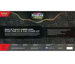 Pokemon TCG Paldeon Fates Great Tusk Ex & Iron Treads Ex Premium Collection Box - Image 2