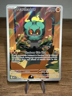 Marshadow 146/132 Pokemon TCG Me01: Mega Evolution Holo Rare (Near Mint) - Image 1