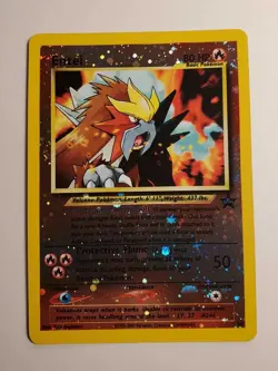 Pokemon TCG Entei Wizards Black Star Promos 34 Promo (EX-NM) - Image 1
