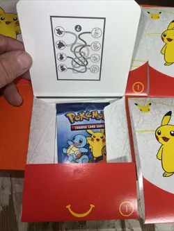 Pokemon 25th Anniversary McDonald’s Booster Pack Bundle Celebrations 2021 - Image 5