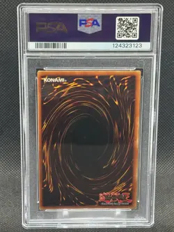 2002 PSA 4 Yugioh 1ST EDITION LOB-125 Gaia The Dragon Champion NA ENGLISH PRINT - Image 2