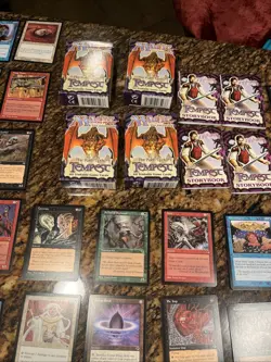 Magic The Gathering 1997 The Rath Cycle Tempest 145 game cards Used Unplayed - Image 2