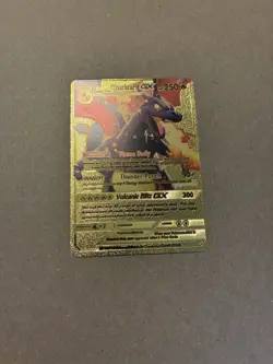 🔥🐉 Charizard GX Jp260 Gold Foil Pokemon Card NM - Stunning Collector Display! - Image 1