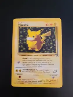 Pikachu - 1 - Pokemon Wizards Black Star Promo Card WOTC Vintage NM/LP - Image 1
