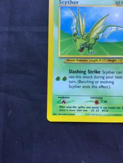 Pokemon Cards: Wizards Black Star Promo: Scyther 45 - Image 5