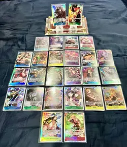 One Piece TCG 52 Card SR Lot Brand New Luffy Shanks Zoro Newgate Boa Nami + More - Image 1